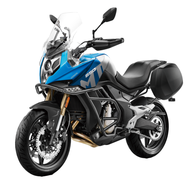 TARARE CONCESSIONNAIRE CFMOTO 650 MT TOP CASE VOYAGE ROADTRIP